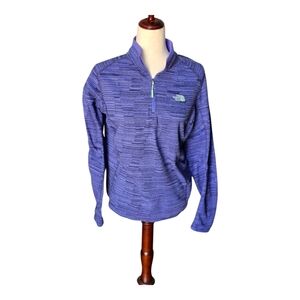 The North Face Purple Quarter-Zip Pullover